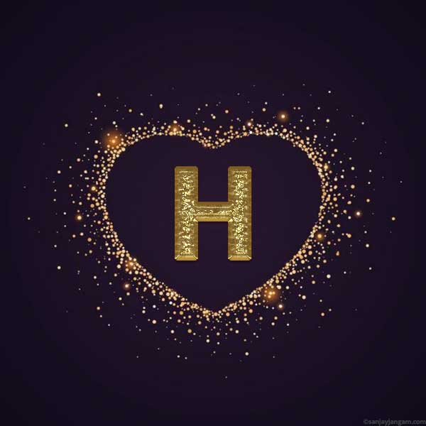 h letter dp