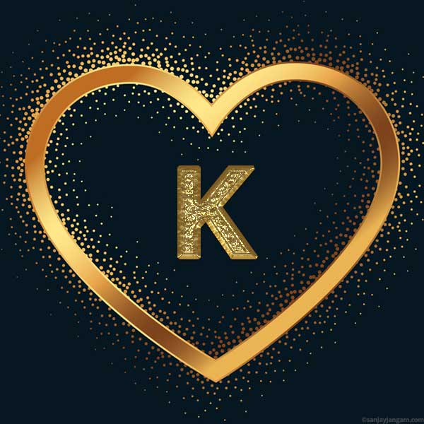 stylish k letter dp