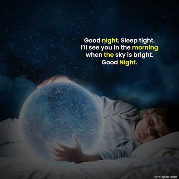 good night quotes for love in english