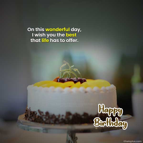 happy birthday wishes in english