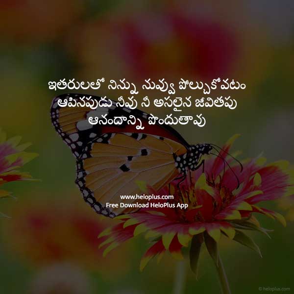 life quotes in telugu