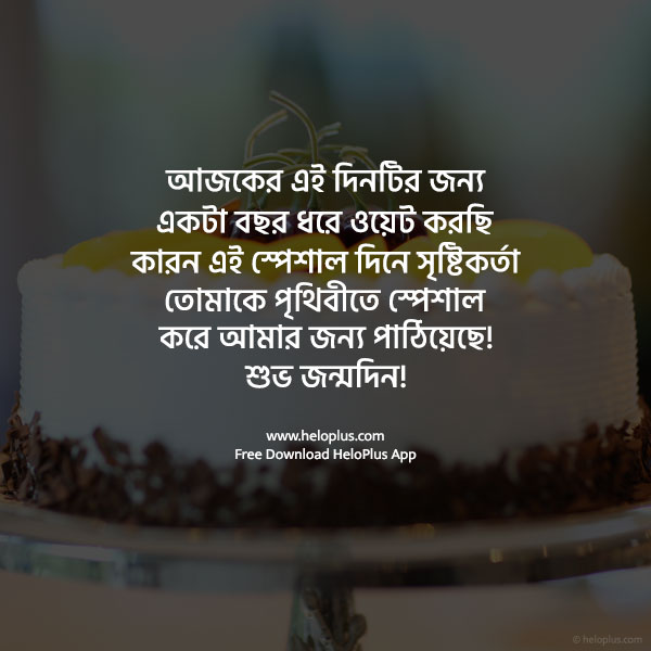 romantic birthday wish for girlfriend bangla