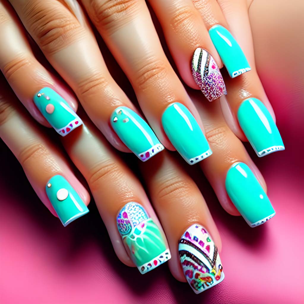 summer nail art