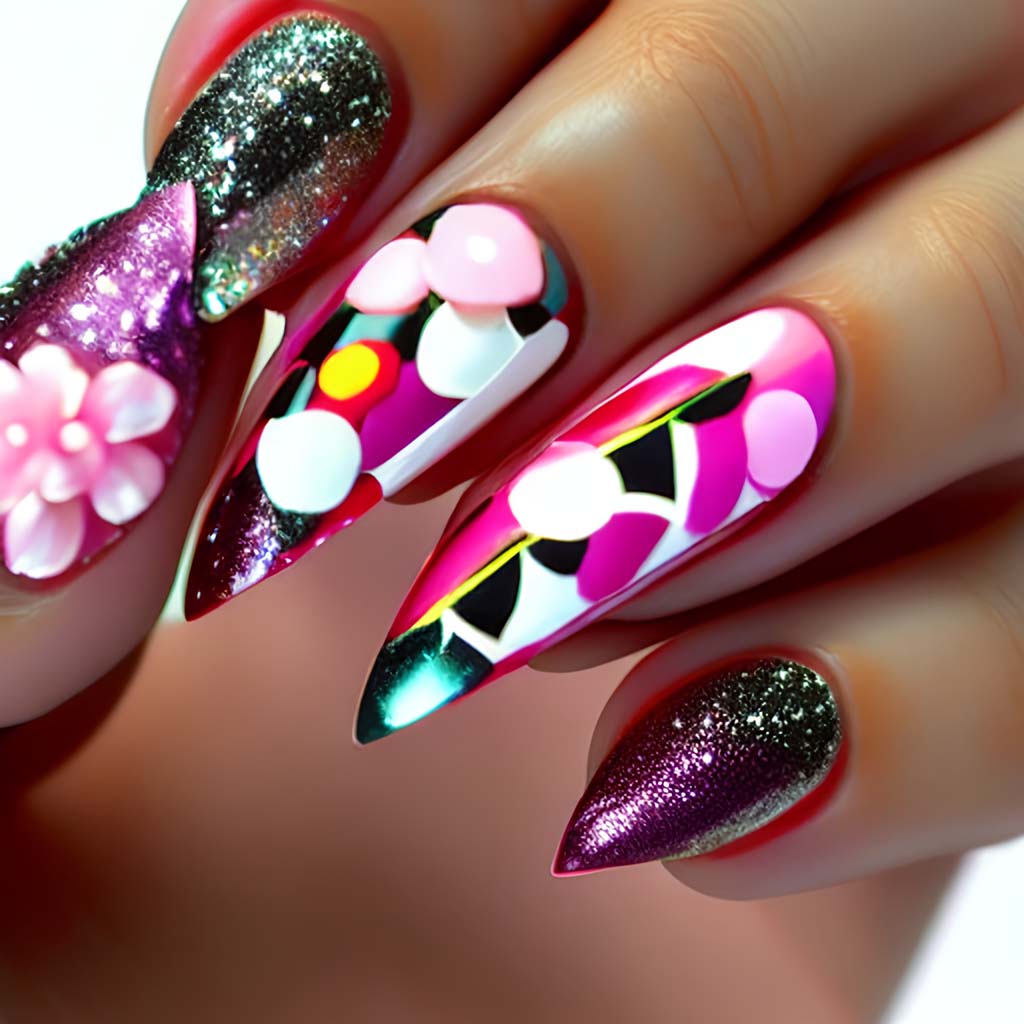 summer nails 2022 short