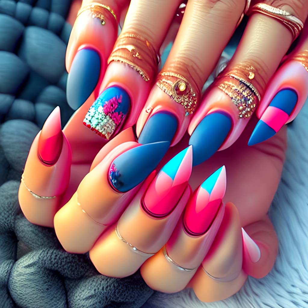 summer nails short